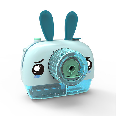 Manufacturers direct children&#039;s cartoon electric bubble gun douyin with a cute fun bubble camera light music