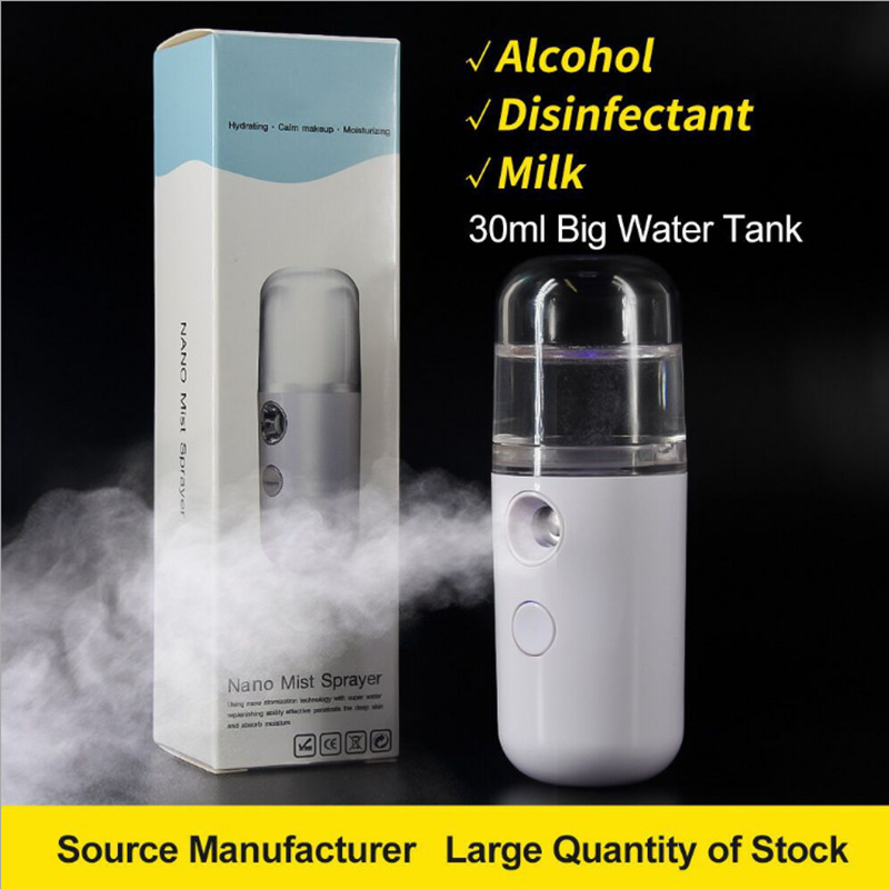 Upgraded Small Maruko Nano Water Replenishing Instrument Portable Cold Sprayer Handheld Face Steaming Machine Humidifier One Piece Dropshipping Upgraded Small Maruko Nano Water Replenishing Instrument Portable Cold Sprayer Handheld Face Steaming Machine Humidifier One Piece Dropshipping