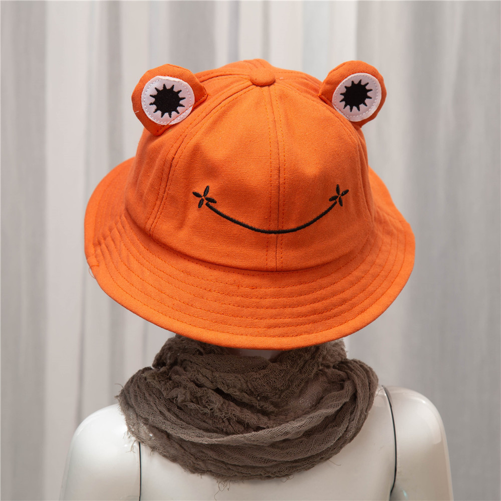 Spring and Autumn Fashion Children's Hat Trendy Korean Frog Bucket Maruko Spring and Autumn Fashion Children's Hat Trendy Korean Frog Bucket Maruko