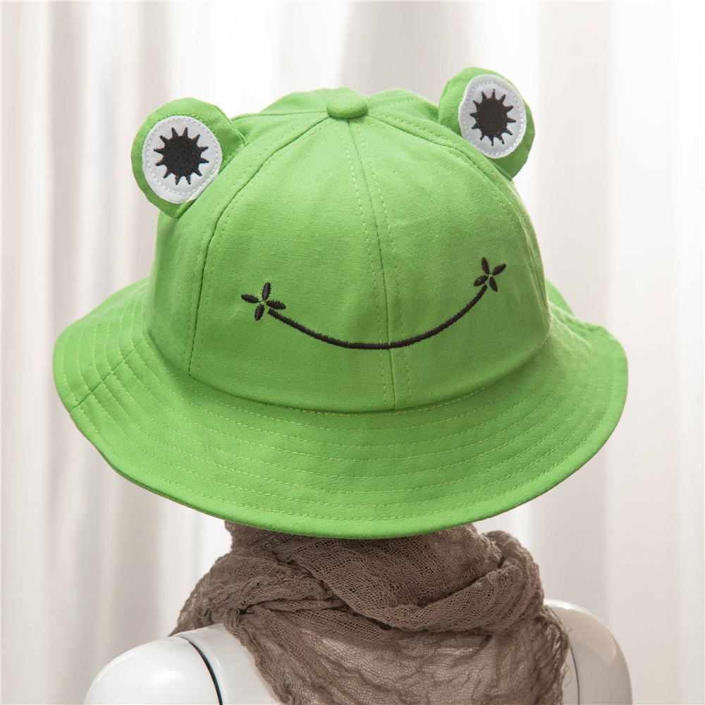 Spring and Autumn Fashion Children's Hat Trendy Korean Frog Bucket Maruko Spring and Autumn Fashion Children's Hat Trendy Korean Frog Bucket Maruko