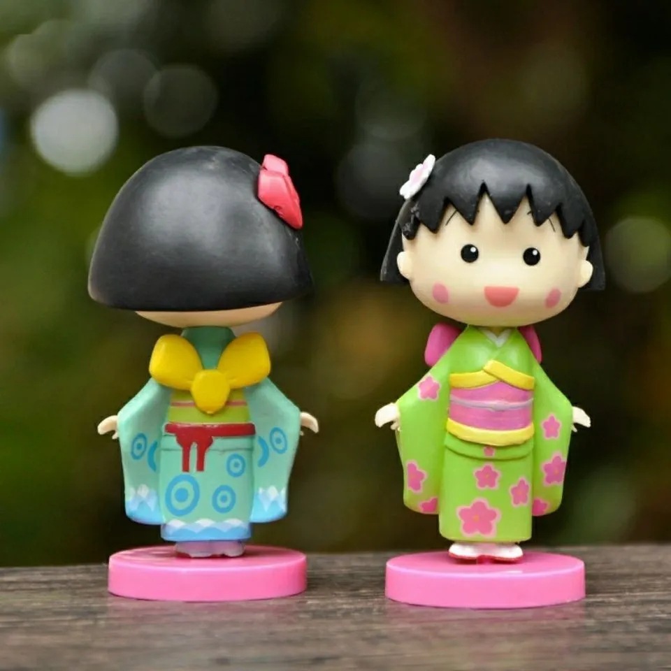 Kimono Cherry Maruko Blind Box Garage Kits Ornaments Cartoon Cute Anime Doll Doll Girlfriend Gifts Ornaments Kimono Cherry Maruko Blind Box Garage Kits Ornaments Cartoon Cute Anime Doll Doll Girlfriend Gifts Ornaments
