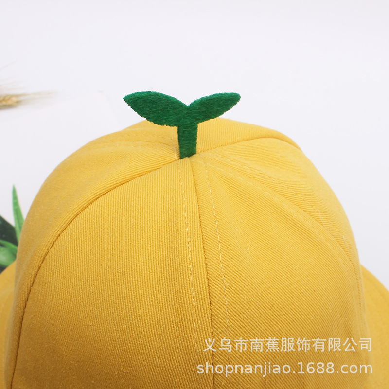 Children's Grass Hat Boys and Girls Spring and Autumn Sun-Proof Summer Sun-Proof Bucket Maruko