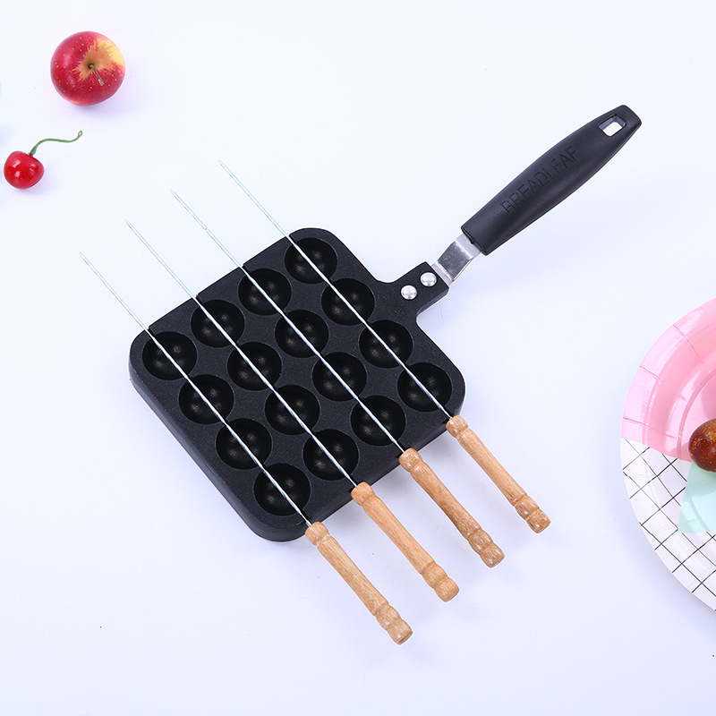  16-Hole Gas Quail Egg Baking Tray Household Quail Egg Baking Tray Octopus Chibi Maruko-Chan Roast Bird Egg