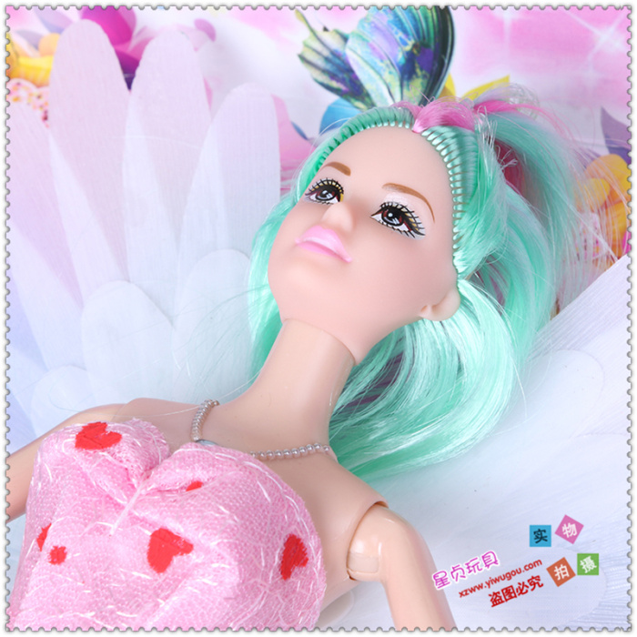 Flower fairy barbie dolls 12 joint girl children toy doll. Flower fairy barbie dolls 12 joint girl children toy doll.