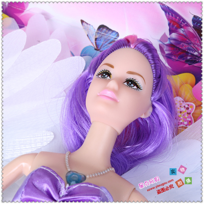 Flower fairy barbie dolls 12 joint girl children toy doll. Flower fairy barbie dolls 12 joint girl children toy doll.
