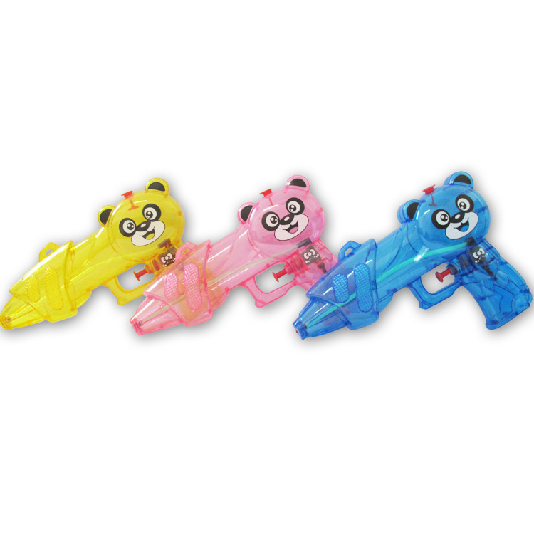 Children&#039;s Press Gun Type Water Toy Dinosaur Water Gun Series New Transparent Water Gun Beach Water Ball Panda