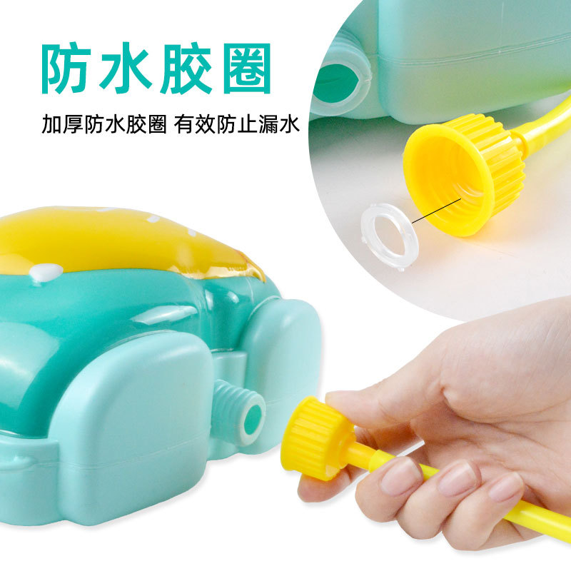 Large-Capacity Backpack Water Gun Toy Boy Outdoor Drifting Water Toy Children Pull-out Water Gun