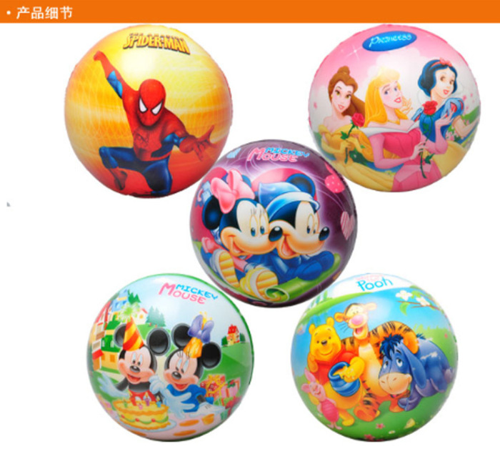 10 cm PU foam sponge balls. Spider man The Smurfs Disney Winnie the Pooh 10 cm PU foam sponge balls. Spider man The Smurfs Disney Winnie the Pooh