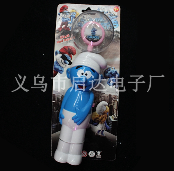 Factory direct light lights flash Smurfs windmill windmill music Factory direct light lights flash Smurfs windmill windmill music