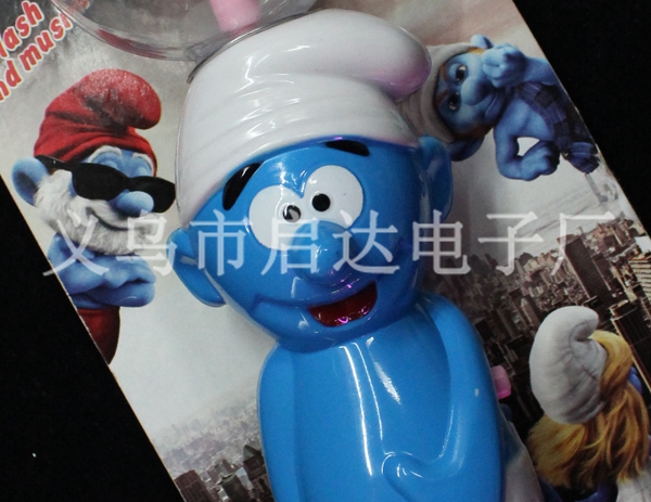 Factory direct light lights flash Smurfs windmill windmill music Factory direct light lights flash Smurfs windmill windmill music