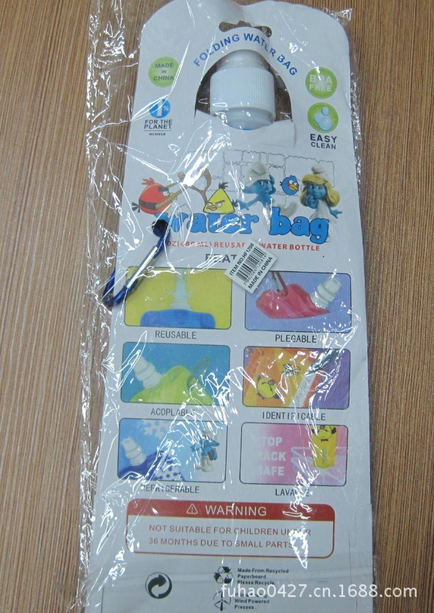 Supply folding water angry birds, the Smurfs specials mixed with key chain
