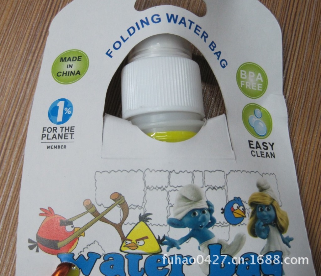 Supply folding water angry birds, the Smurfs specials mixed with key chain