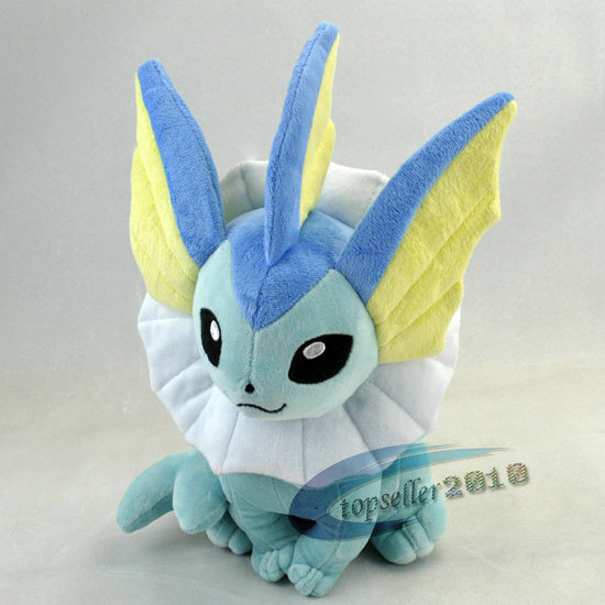 12-Inch Large Sitting Style Shui Yibu Blue Vaporeon Yibei Smurfs