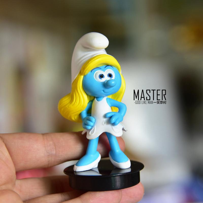 Original Bulk Goods Blue Elf Blue Sister Doll Smurfs