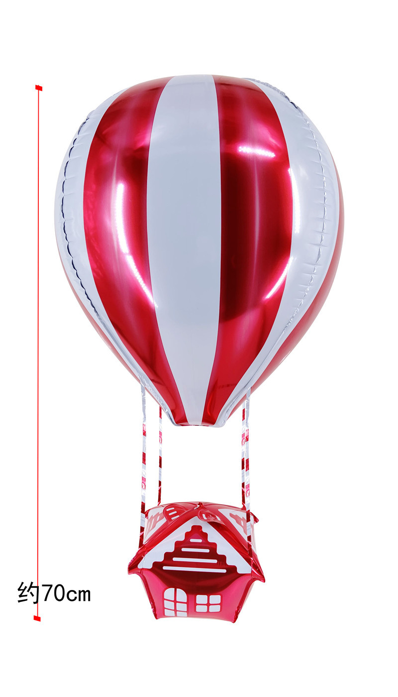 Aluminum Balloon Hot Air Balloon Children&#039;s Party Decoration Aluminum Balloon Birthday Theme Anniversary Celebration Shop Celebration Celebration