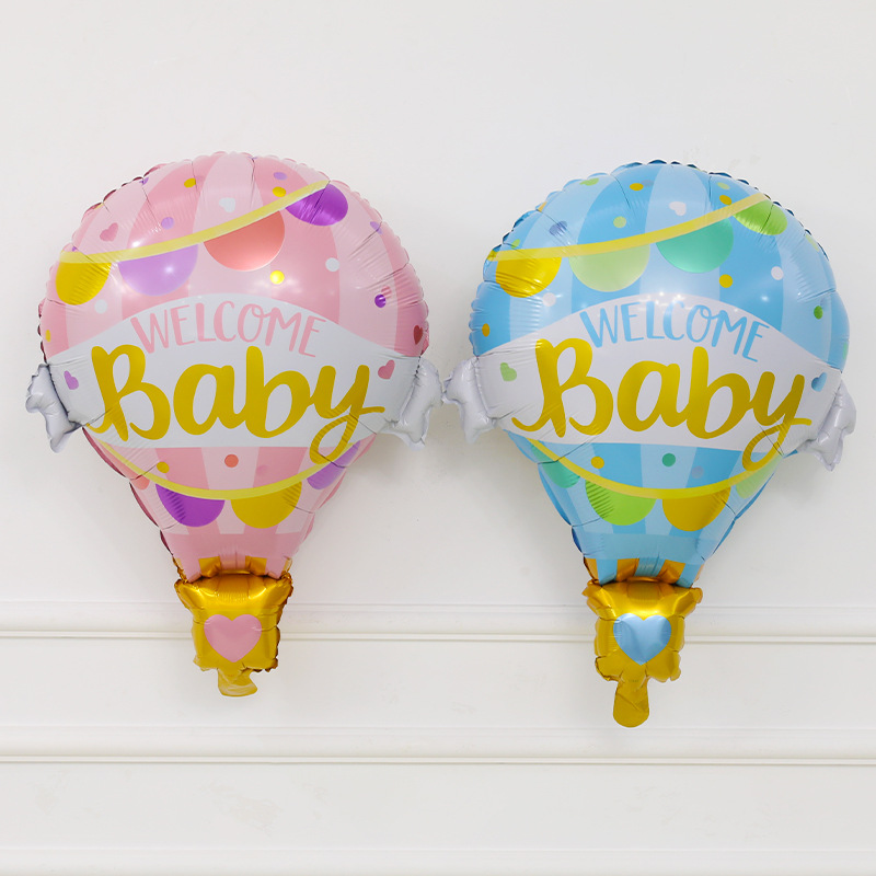Large Tassel Cloud Rainbow Aluminum Balloon Birthday Party Hot Air Balloon Decoration Wedding Room Layout Cartoon Balloon