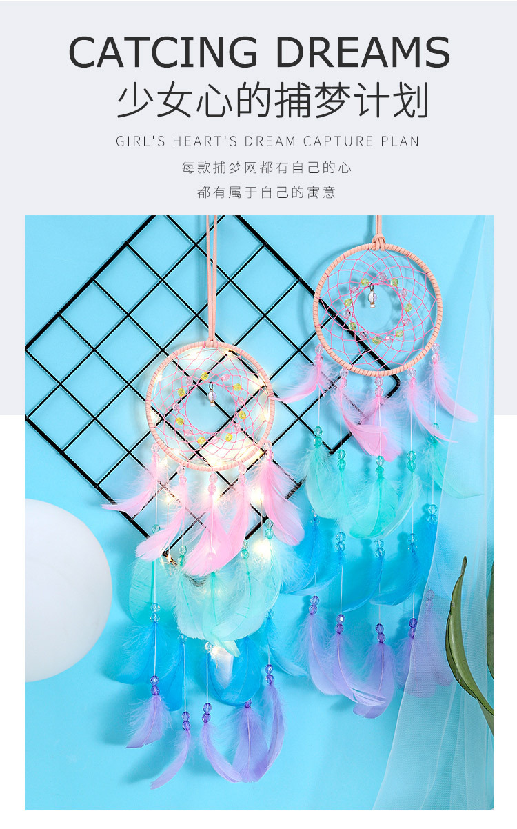 Creative Birthday Gift for Girls Practical Special Birthday Gift Girlfriends' Gift Wife Hot Air Balloon Dreamcatcher Ornaments