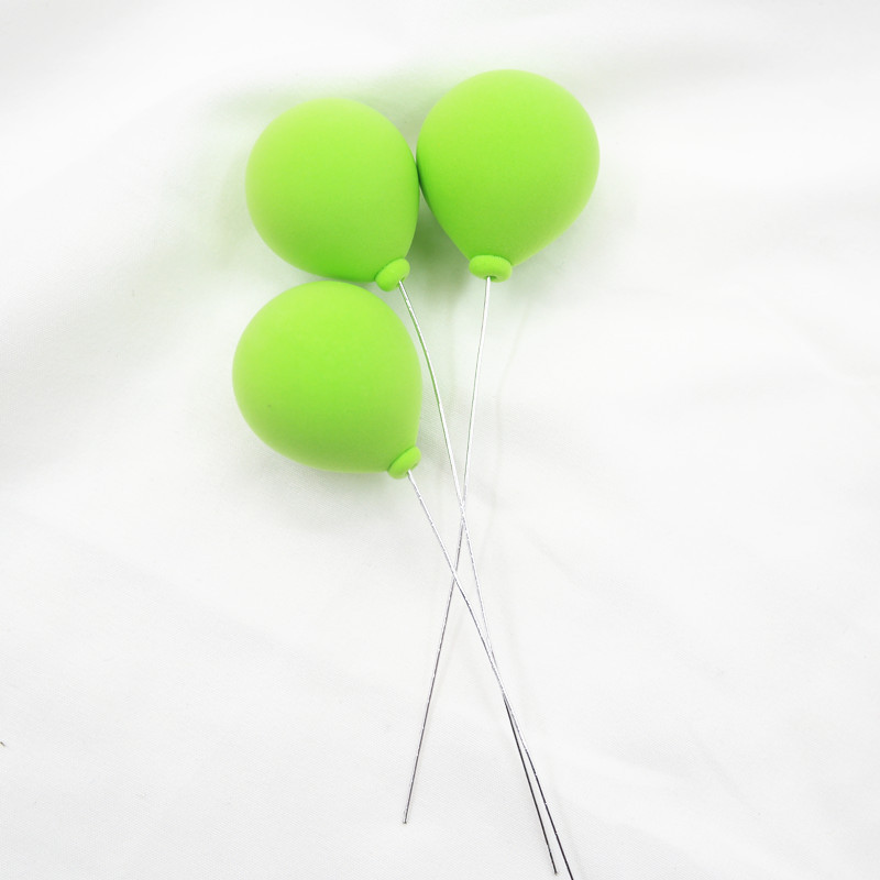 Polymer Clay Balloon Cake Decoration Macaron Hot Air Balloon Baking Party Dessert Hot Air Balloon