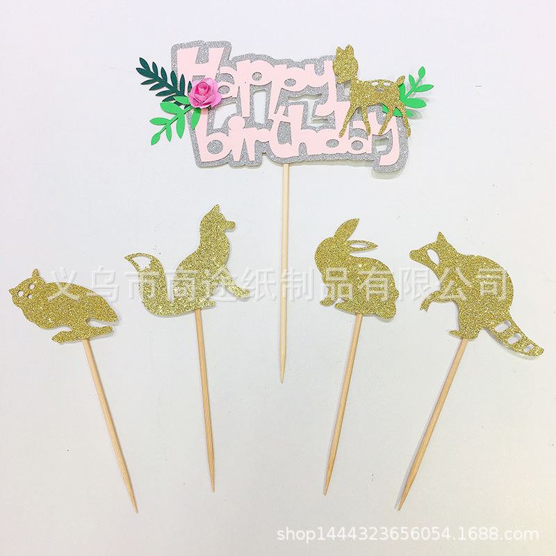 Creative Hot Air Balloon XINGX Clouds One Year Old Cake Inserting Card Baby Full-Year Birthday Party Decoration Plug-in Creative Hot Air Balloon XINGX Clouds One Year Old Cake Inserting Card Baby Full-Year Birthday Party Decoration Plug-in