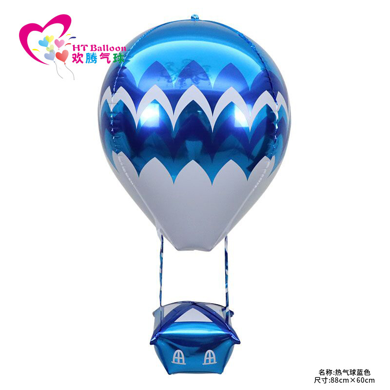 New 22-Inch 4D Aluminum Balloon Wedding Birthday Party Decoration Floating Air Layout Hot Air Balloon New 22-Inch 4D Aluminum Balloon Wedding Birthday Party Decoration Floating Air Layout Hot Air Balloon