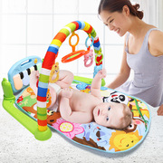 Cross-border baby pedal toy 0-1 baby fitness Frame Music game blanket pedal piano early education story machine
