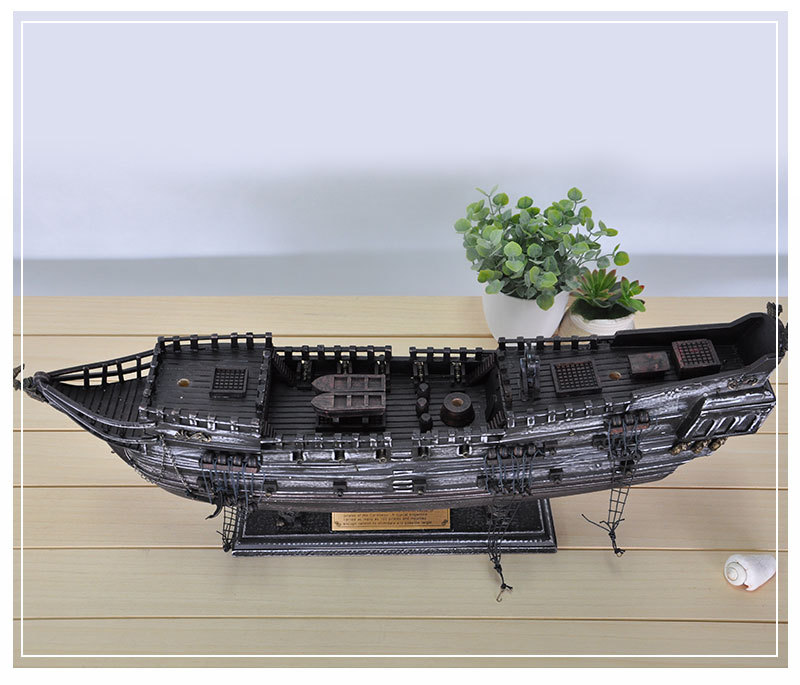 87cm Simulation Wooden Pirate Ship Mediterranean Style Crafts Decorations Sailboat Decoration Wholesale 87cm Simulation Wooden Pirate Ship Mediterranean Style Crafts Decorations Sailboat Decoration Wholesale