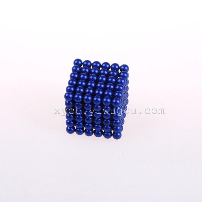 Supply all color magnetic bead magnetic steel strong magnetic buckyball D5mm * 216 grains Supply all color magnetic bead magnetic steel strong magnetic buckyball D5mm * 216 grains