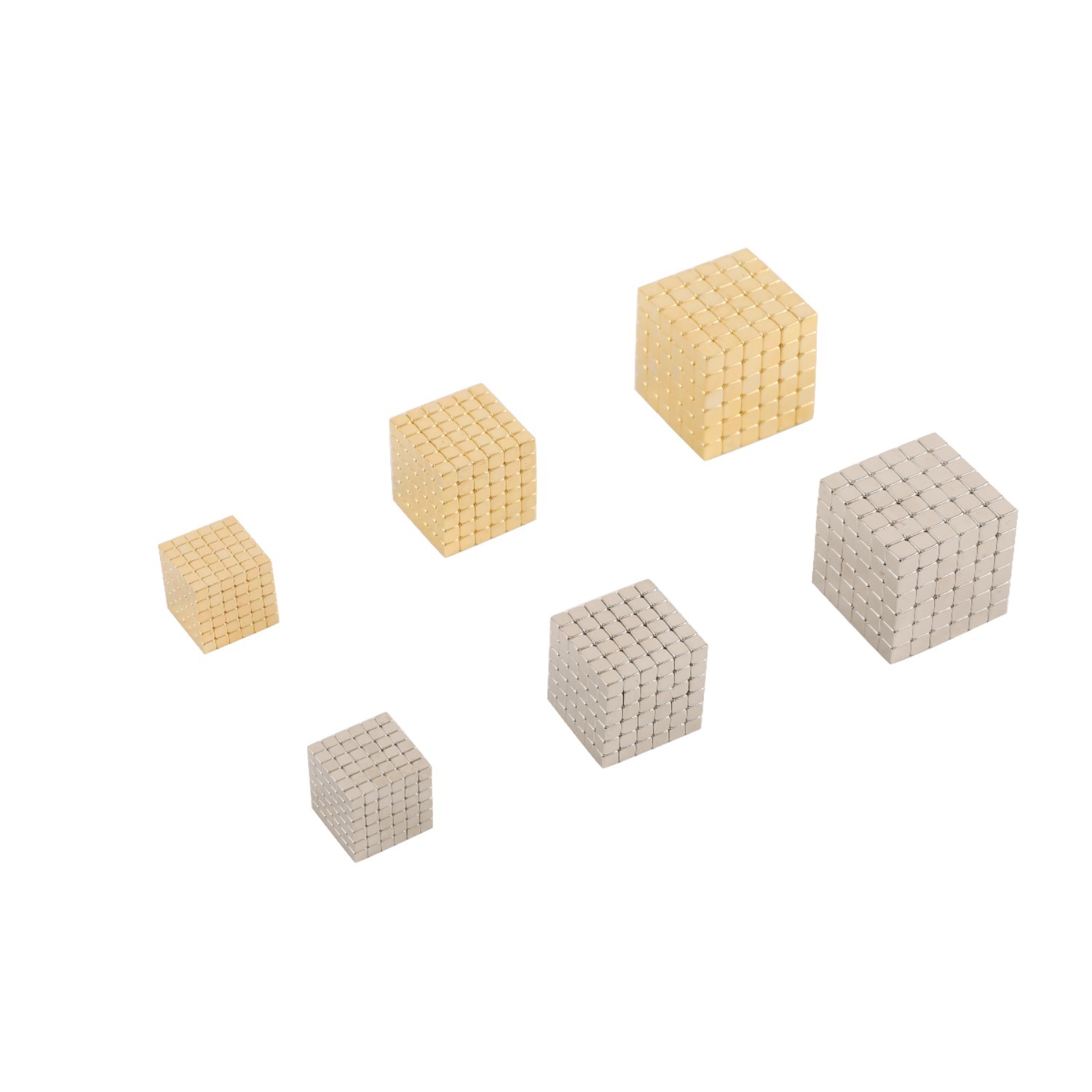 Square Puzzle Magic Cube Magnetic Force Magnetic Ball Barkey Bucker Ball 5mm216 PCs Magnetic Block Wholesale Buckyball
