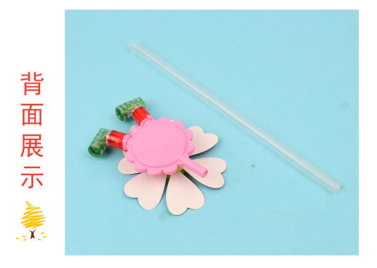 New Cartoon Windmill Blowing Dragon Whistle 33cm Blowing Dragon Whistle Cheering Props Stall Hot Sale Children's Toys Wholesale