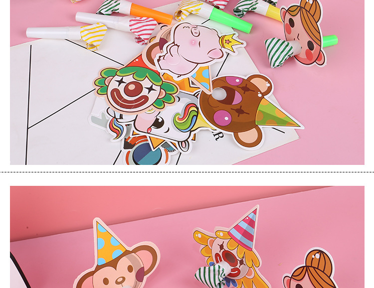 Children's Birthday Party Supplies Props Cartoon Blowouts Fun Toy Clown Dragon Whistle Children's Birthday Party Supplies Props Cartoon Blowouts Fun Toy Clown Dragon Whistle