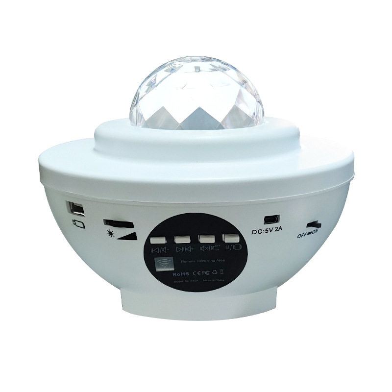 Wind Chime Star Light Projection Lamp 21 Color Bedside Small Night Lamp Bluetooth Music Bluetooth Music Lamp