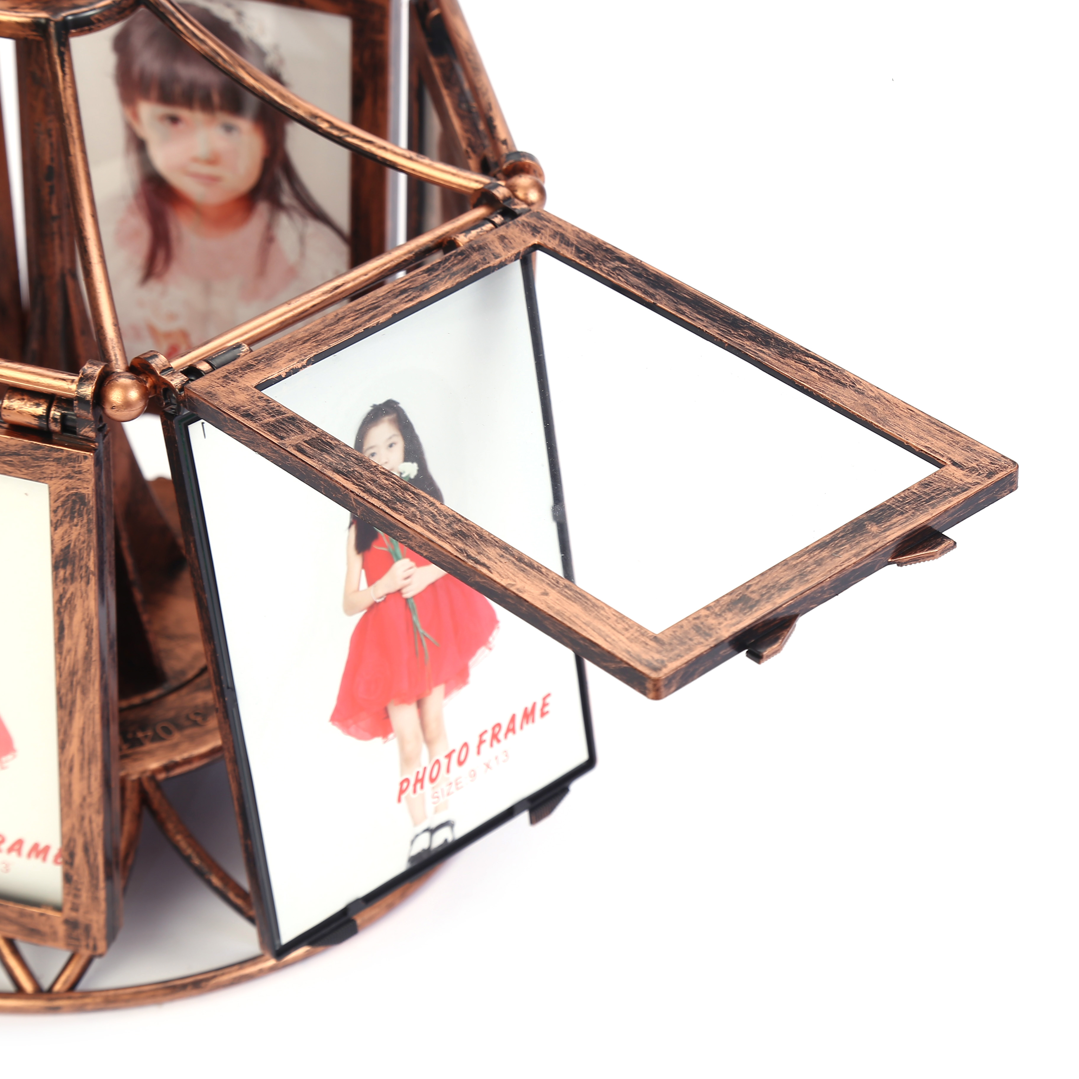 Creative Gift Music Box Carousel Music Windmill Photo Frame 5-Inch Photo Ferris Wheel Combination Children Photo Frame Creative Gift Music Box Carousel Music Windmill Photo Frame 5-Inch Photo Ferris Wheel Combination Children Photo Frame