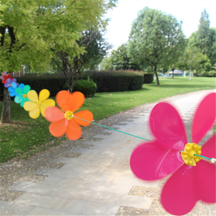 Factory Direct Sales Wedding Supplies Kindergarten Children's Toys Plastic Windmill Hanging Decoration Outdoor Wind String Factory Direct Sales Wedding Supplies Kindergarten Children's Toys Plastic Windmill Hanging Decoration Outdoor Wind String