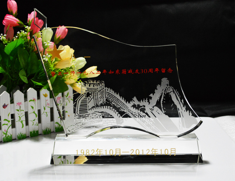Factory Direct Sales Custom Crystal Glass Dragon Ball Ornaments Feng Shui Change of Luck Crystal Animal Crystal Animal