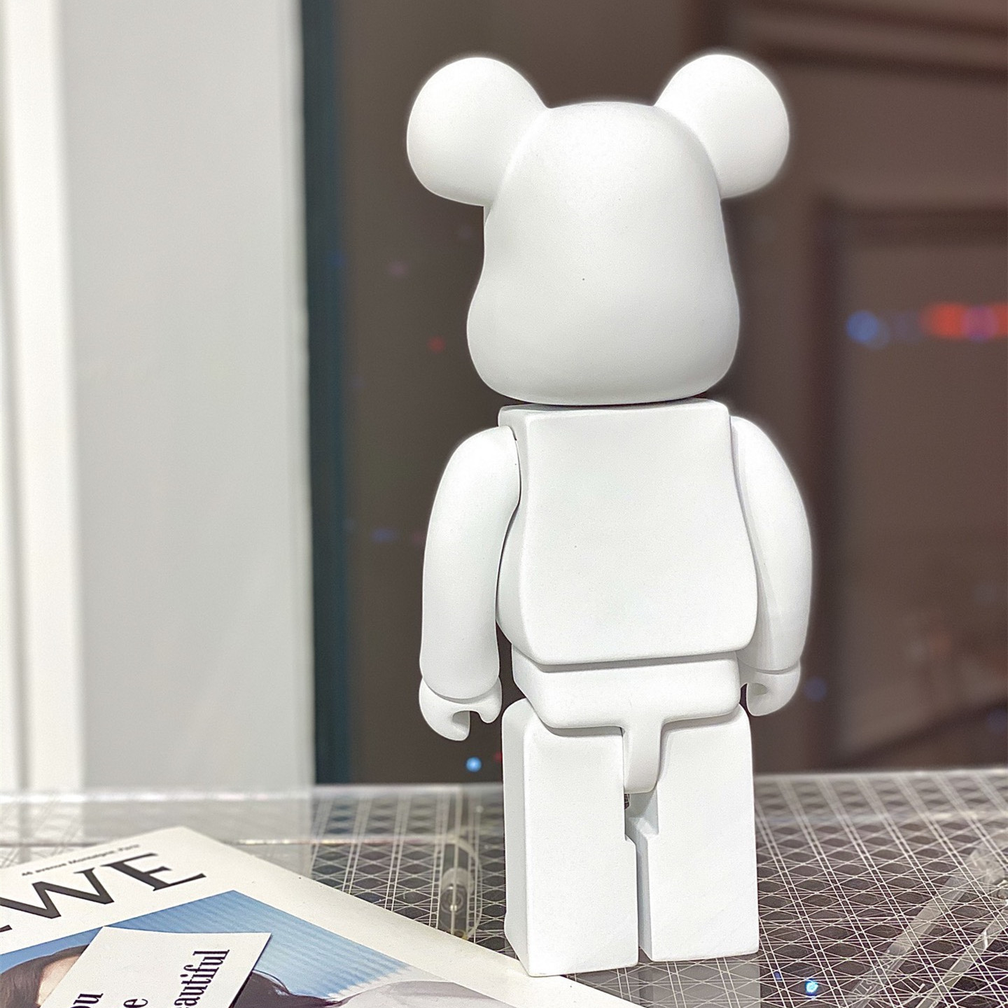 Blue Order Creative Be @ Rbrick Crystal Bear Violent Bear Home Shop Decoration Decoration Fashion Brand Crystal Animal