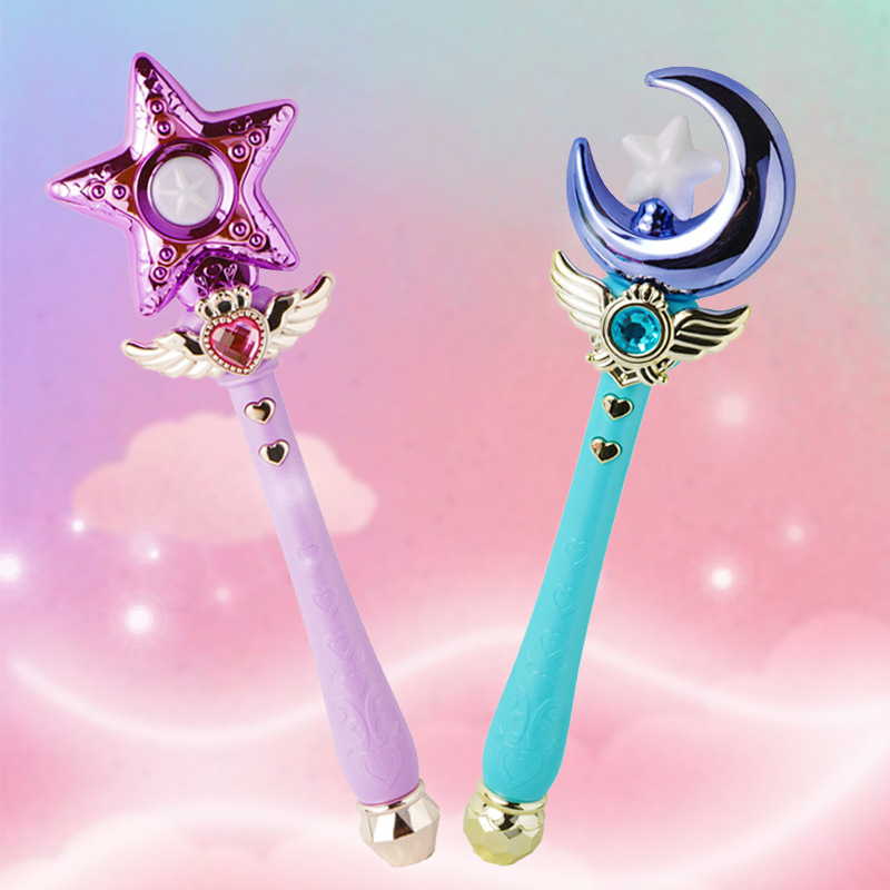 Girl&#039;s Gift Fairy Turned into Balala Ice and Snow Fairy Pretty Girl Light Fairy Wand