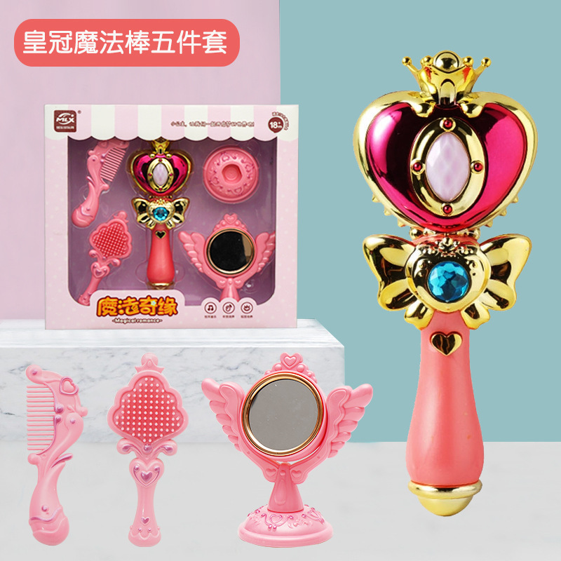 Girl&#039;s Gift Fairy Turned into Balala Ice and Snow Fairy Pretty Girl Light Fairy Wand