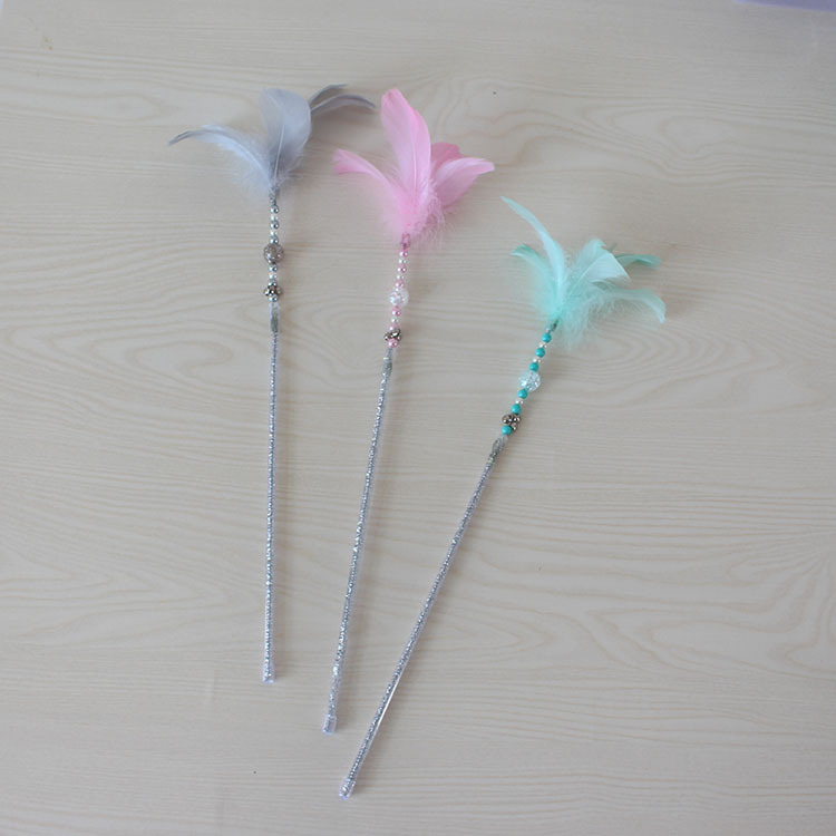 Factory Direct Sales First-Hand Supply Pet Handmade Cat Teaser Bell Fairy Wand Factory Direct Sales First-Hand Supply Pet Handmade Cat Teaser Bell Fairy Wand