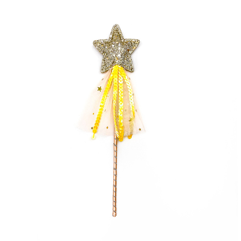 Hitherto the Children star fringed Birthday fairy cane Halloween net fairy magic Wand cat Stick prop Hitherto the Children star fringed Birthday fairy cane Halloween net fairy magic Wand cat Stick prop