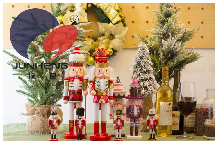 Junheng Walnut Soldier Hand-Painted Wooden Nutcracker Wooden Craftwork Puppet Decoration Decoration Gifts Bj2502