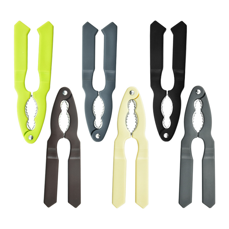 Zinc Alloy Walnut Cracker Nut Clip MultiPurpose Nutcracker Fruit Opener Siberian Hazelnut Clip Walnut Pliers Crab Pincer