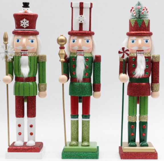 Christmas Decorations Wooden Candy Series Nutcracker King Soldier 38cm Set Three Desktop Ornaments Nutcracker Soldiers Christmas Decorations Wooden Candy Series Nutcracker King Soldier 38cm Set Three Desktop Ornaments Nutcracker Soldiers