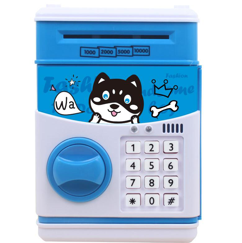 Web celebrity battery piggy bank video large children anti-fall piggy bank ATM piggy bank cartoon piggy bank gift