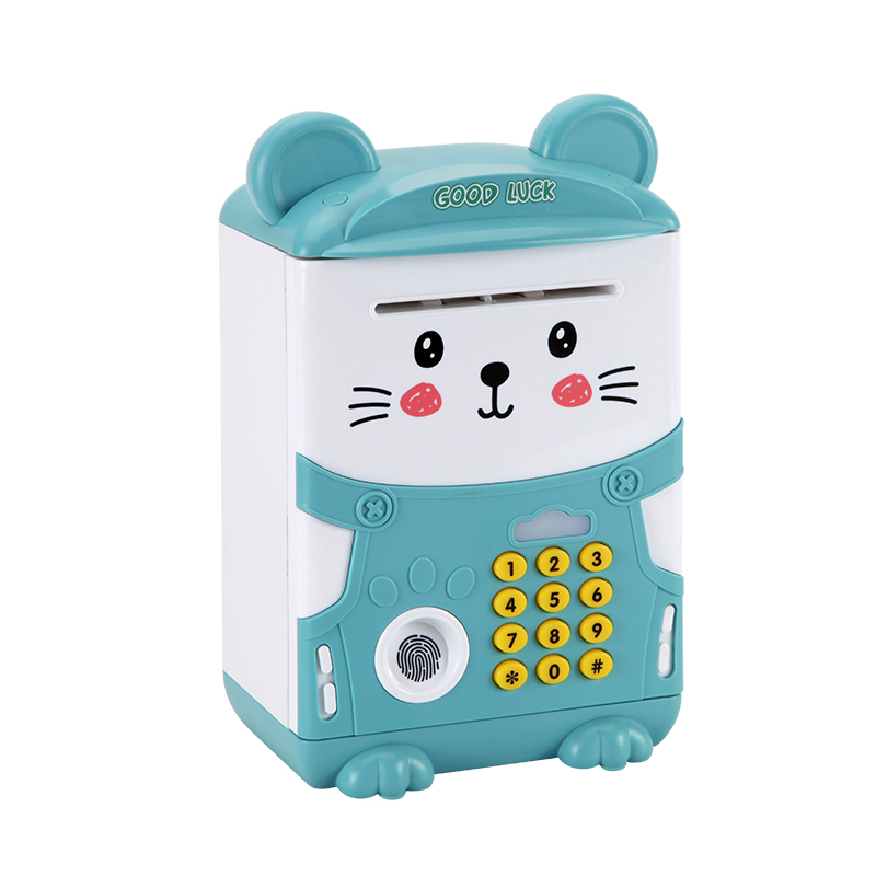 Intelligent Multi-Functional Children's Fingerprint Password Saving Pot Creative Mouse Year Wise House ATM Automatic Piggy Bank Music Intelligent Multi-Functional Children's Fingerprint Password Saving Pot Creative Mouse Year Wise House ATM Automatic Piggy Bank Music