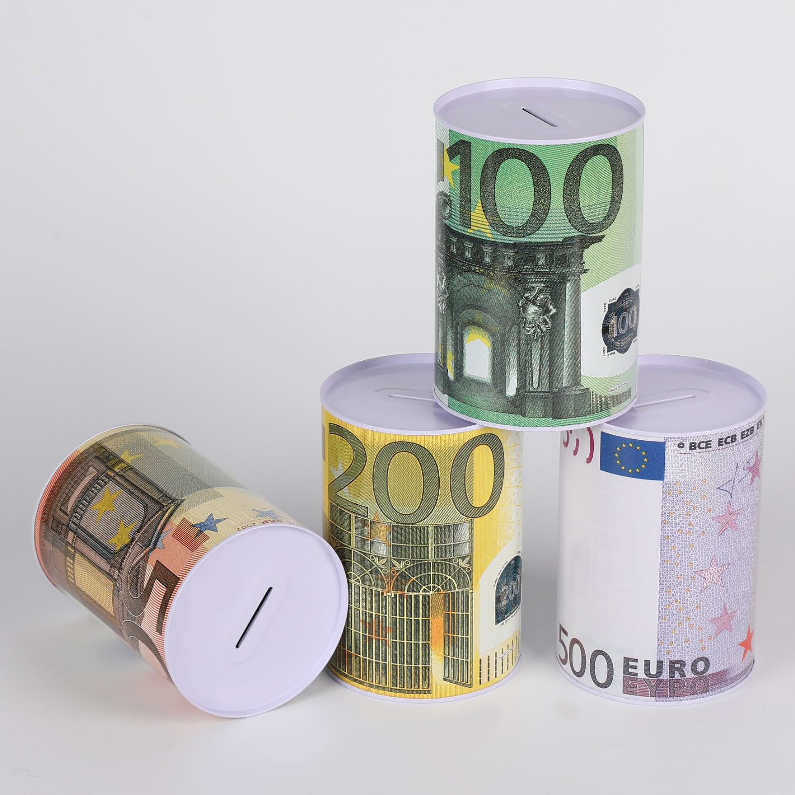 Customized Any Size Can Be Printed Logo Any Pattern Color Tinplate Piggy Bank Activity Gifts