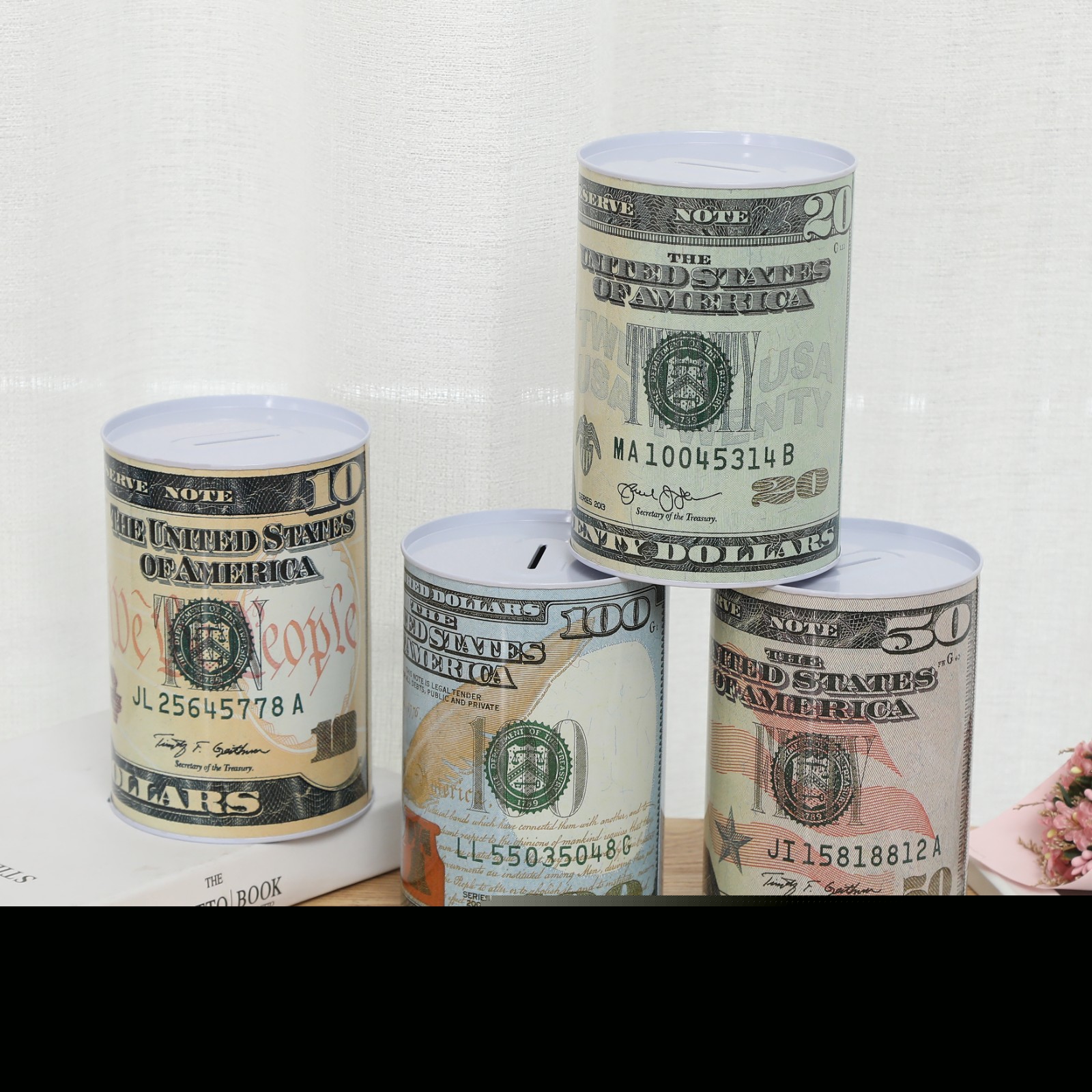 Cartoon Saving Box Tinplate Piggy Bank Piggy Bank Creative Gift Piggy Bank Iron