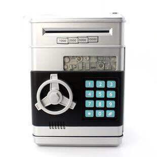 Creative Voice ATM Automatic Roll Money Coin Bank Smart Cash Machine Saving Money Pot Password Lock Safe Box Creative Voice ATM Automatic Roll Money Coin Bank Smart Cash Machine Saving Money Pot Password Lock Safe Box