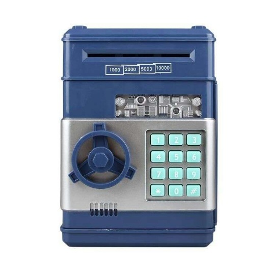 Creative Voice ATM Automatic Roll Money Coin Bank Smart Cash Machine Saving Money Pot Password Lock Safe Box Creative Voice ATM Automatic Roll Money Coin Bank Smart Cash Machine Saving Money Pot Password Lock Safe Box