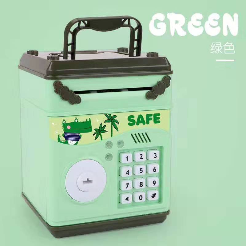 Creative Voice ATM Automatic Roll Money Coin Bank Smart Cash Machine Saving Money Pot Password Lock Safe Box Creative Voice ATM Automatic Roll Money Coin Bank Smart Cash Machine Saving Money Pot Password Lock Safe Box