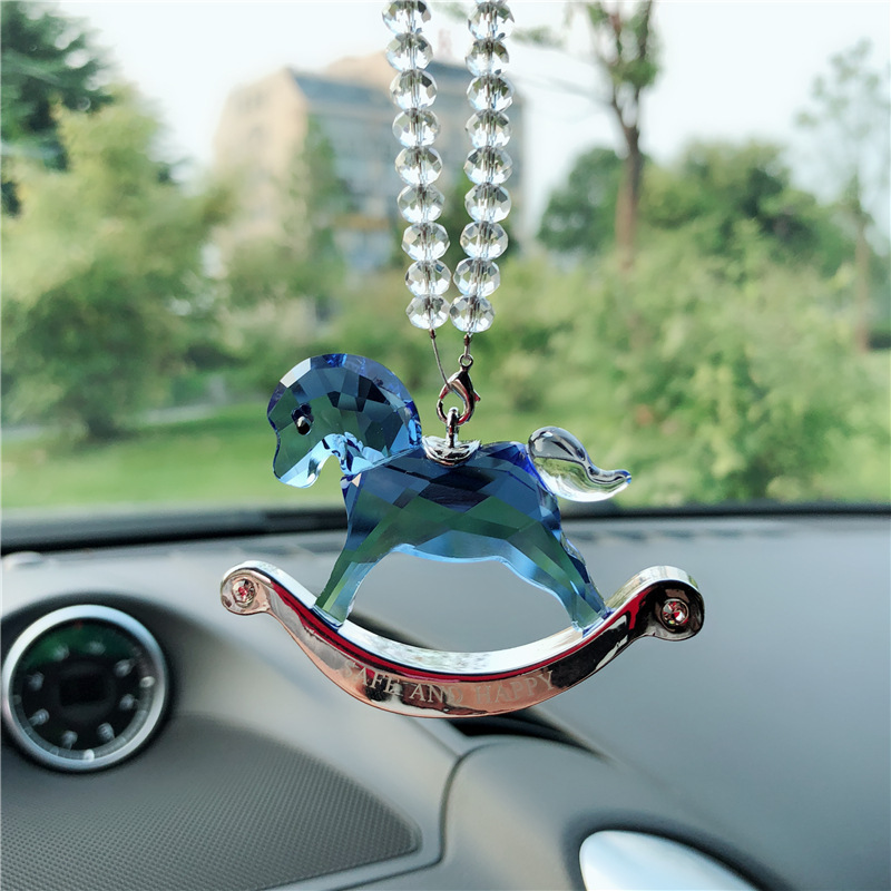 Crystal Pendant Creative Trojan Car Accessories Rearview Mirror Pendant Car Lady Car Hanging Cute Interior Decorations Crystal Pendant Creative Trojan Car Accessories Rearview Mirror Pendant Car Lady Car Hanging Cute Interior Decorations